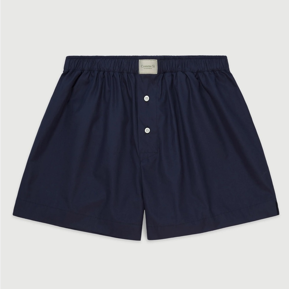 COMME SI La Boxer Classica in Navy